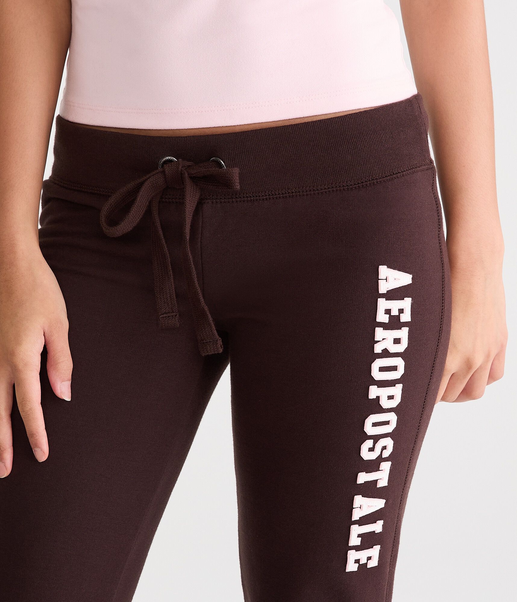 Aeropostale Logo Fit &amp; Flare Sweatpants