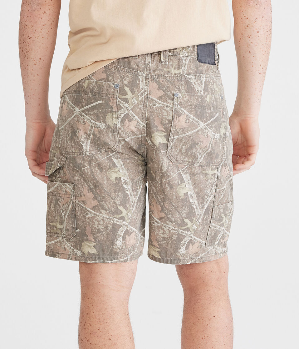 Forest Camo Carpenter Shorts 8"