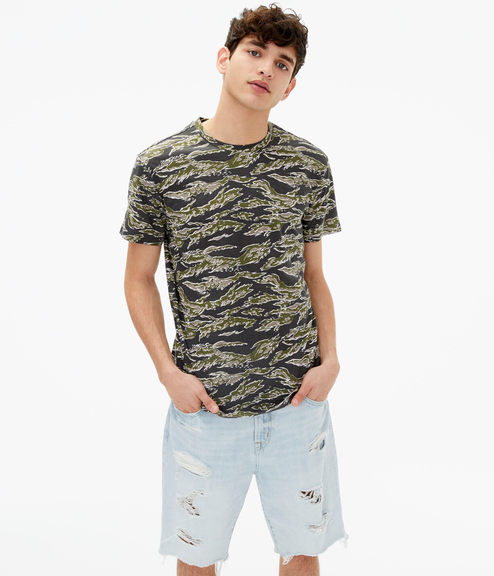 Tiger Camo Graphic Tee