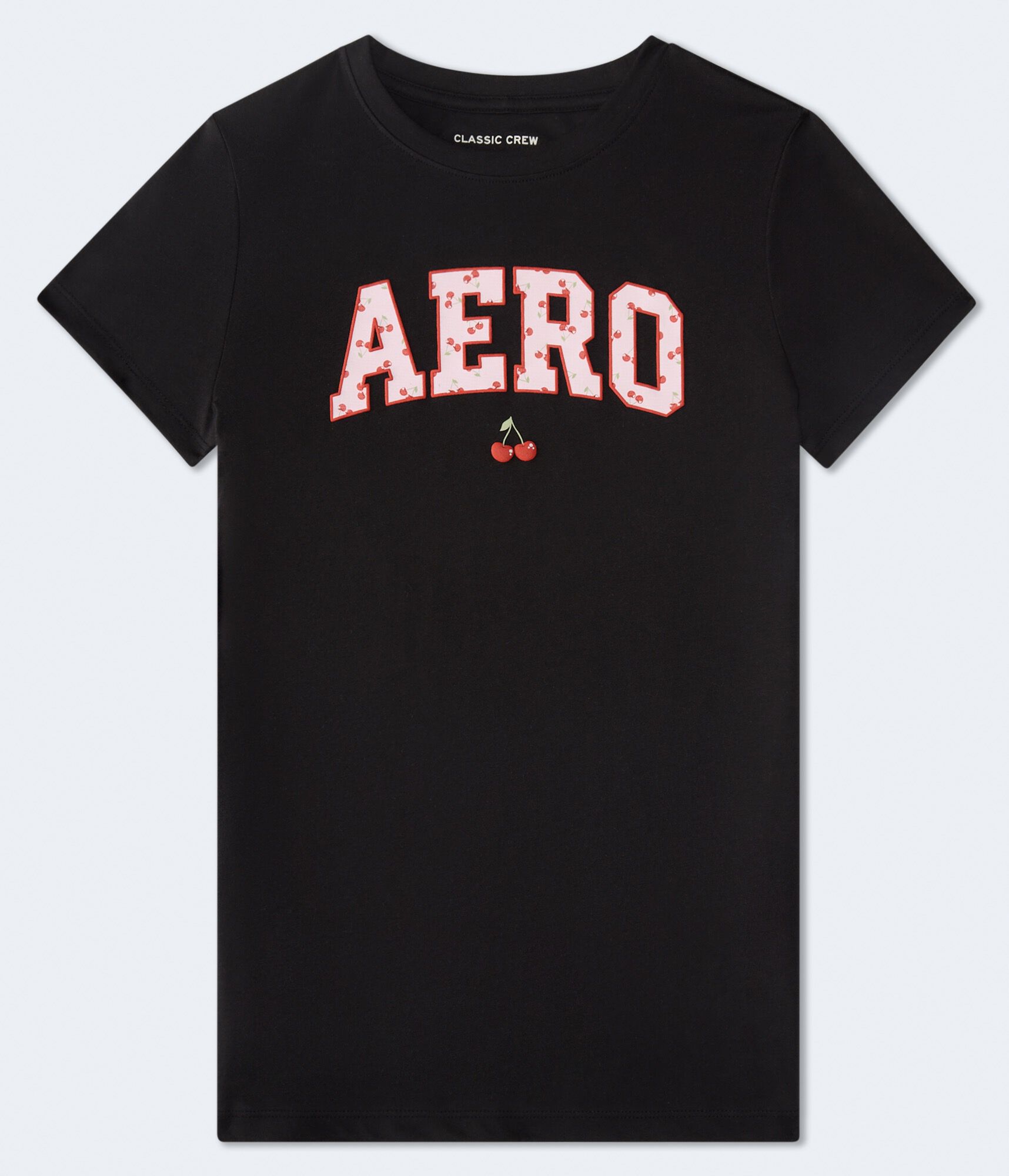Aero Cherry Logo Appliqu&eacute; Graphic Tee