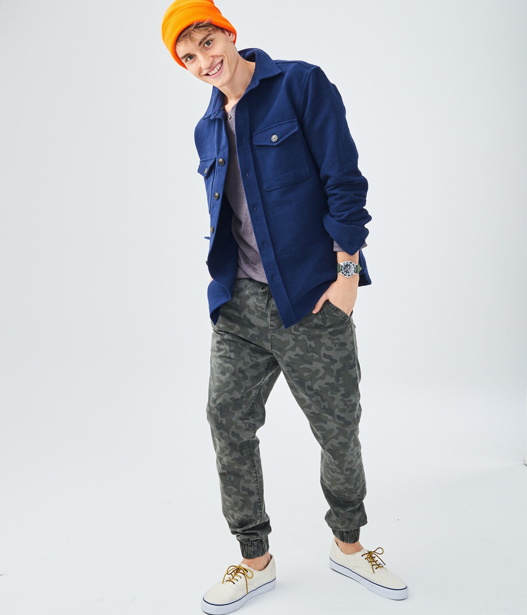 Long Sleeve Workwear Flannel Woven Shirt