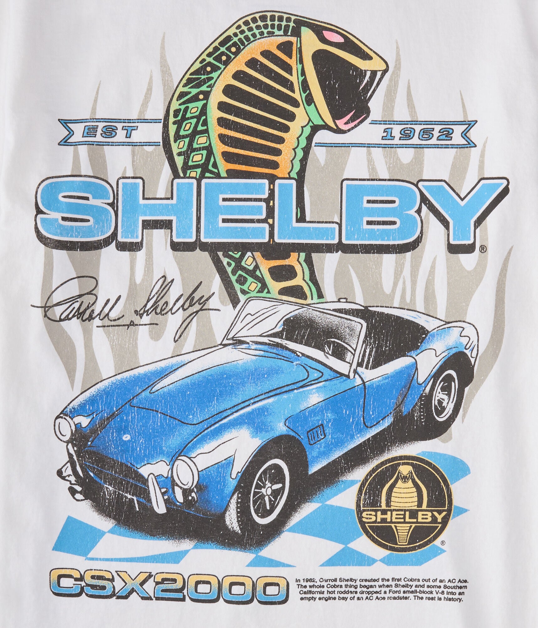 Shelby Cobra CSX2000 Relaxed Graphic Tee
