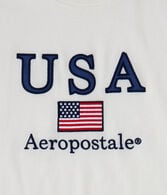 Aeropostale USA Appliqué Graphic Tee