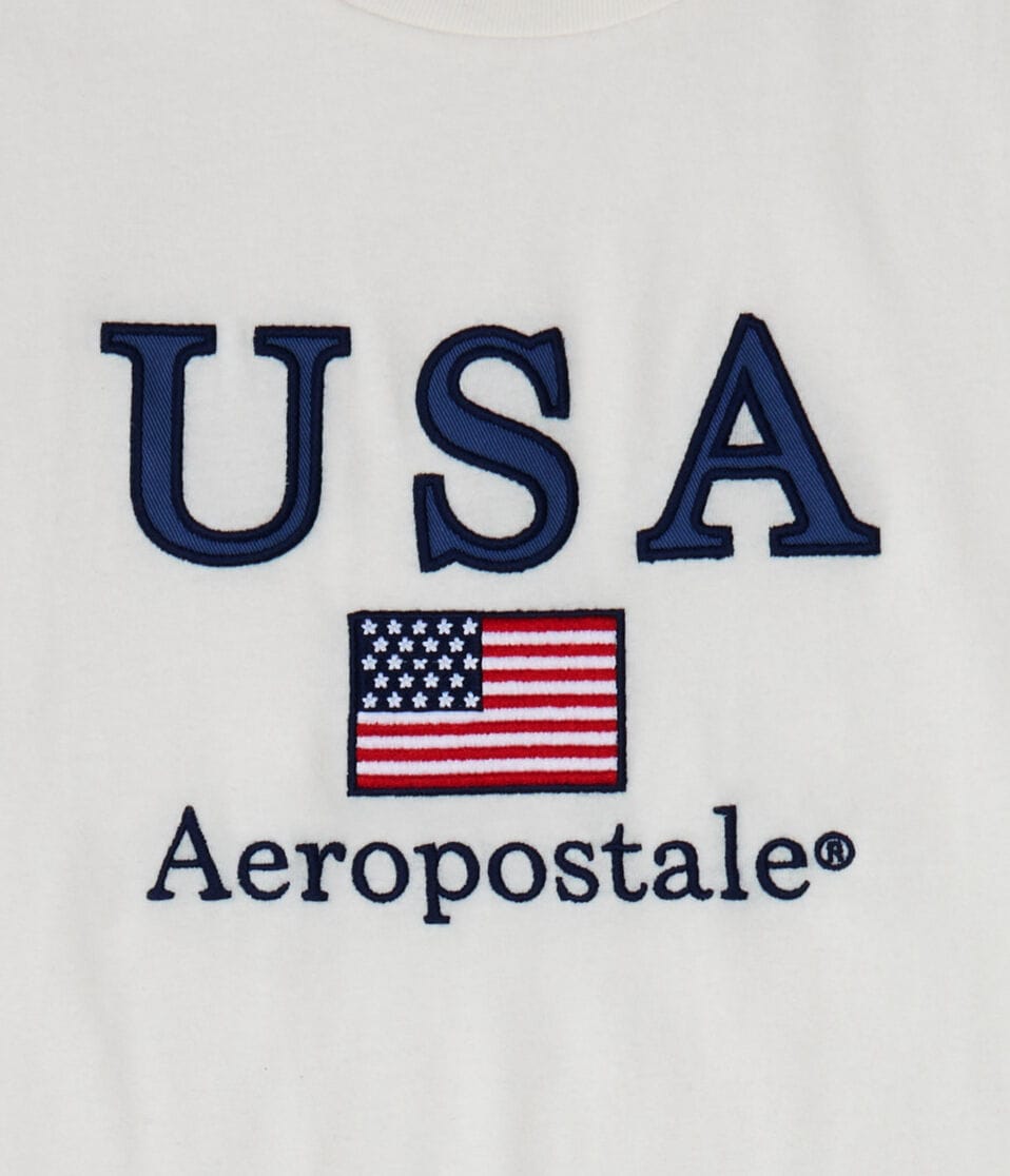 Aeropostale USA Appliqué Graphic Tee