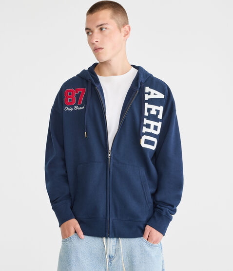 Aero 87 Heritage Full-Zip Hoodie Aero 87 Heritage Full-Zip Hoodie