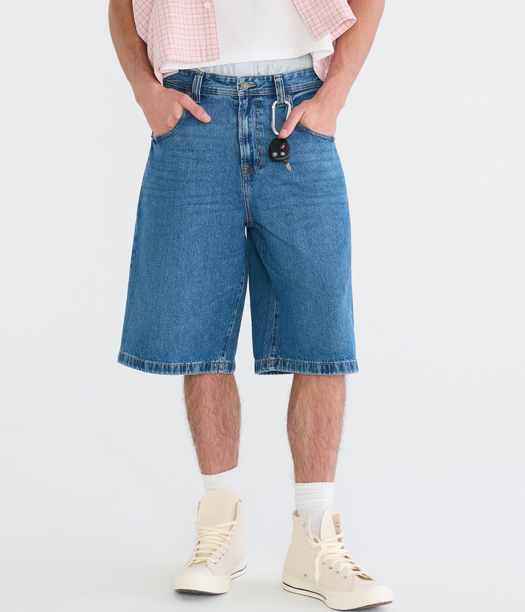 Super Baggy Denim Shorts 12.5"