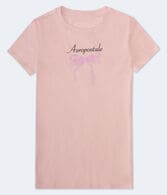 Aeropostale Bow Graphic Tee