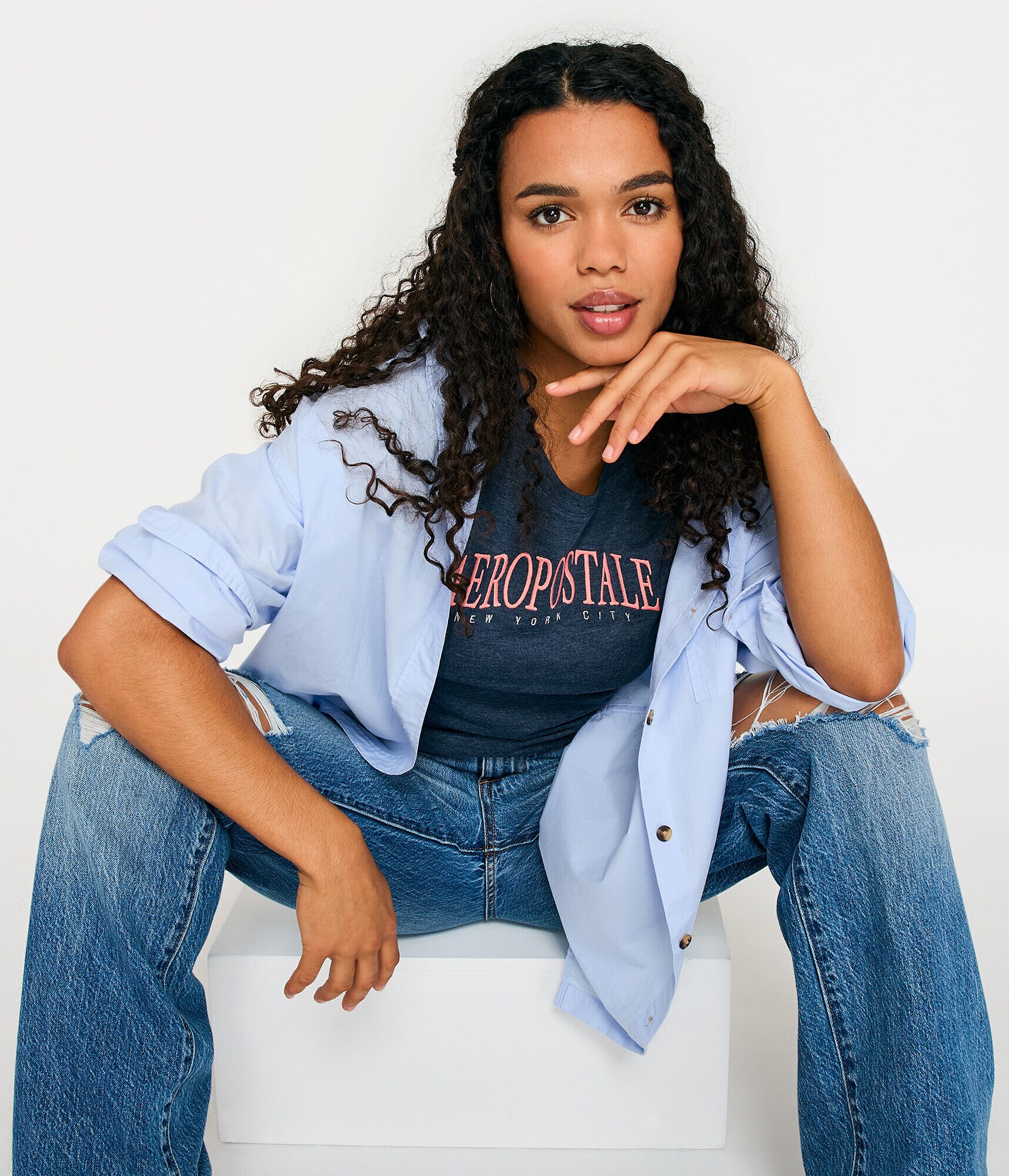 Aeropostale Arch Graphic Tee