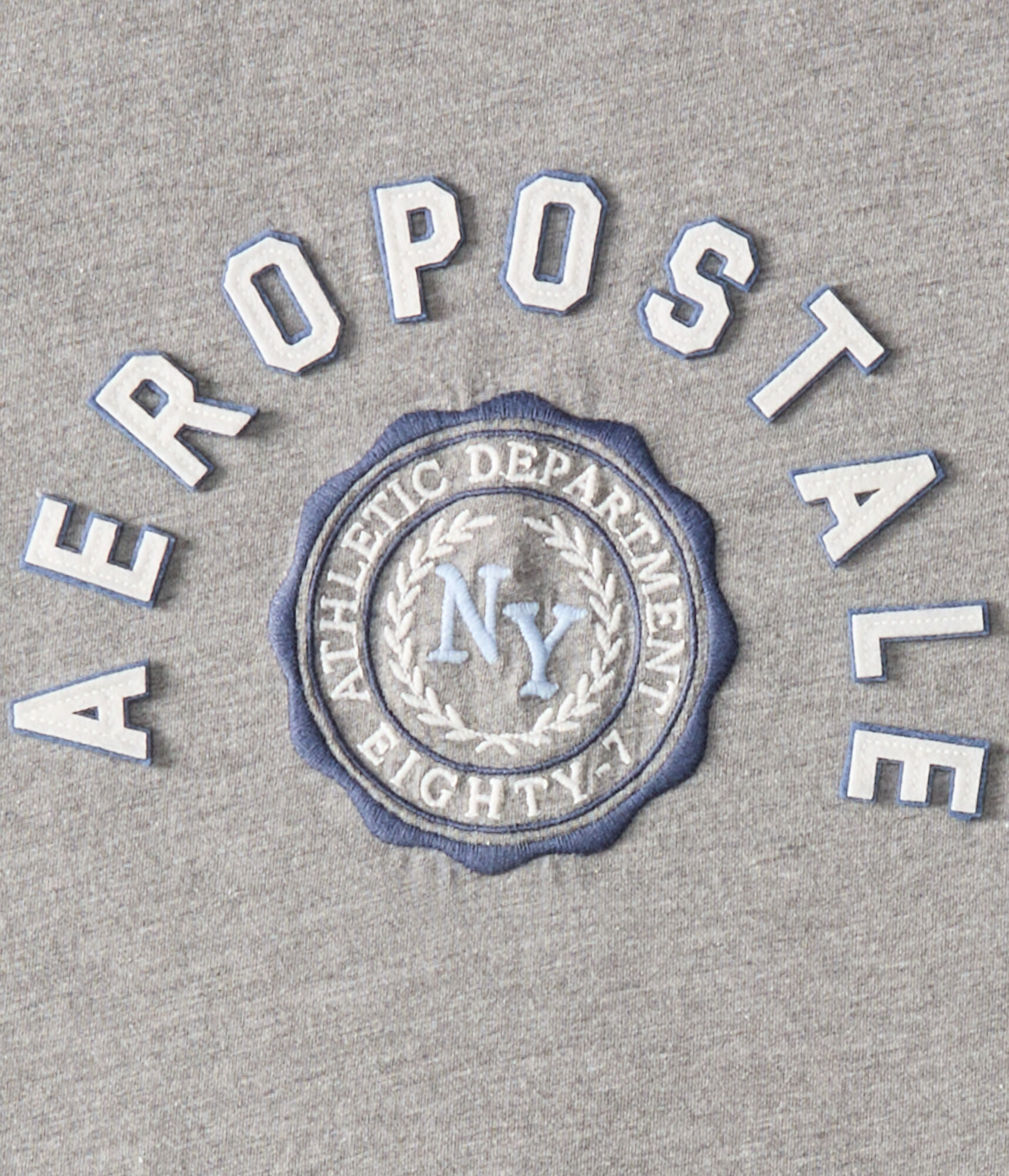 Aeropostale Arch Crest Appliqu&eacute; Graphic Tee