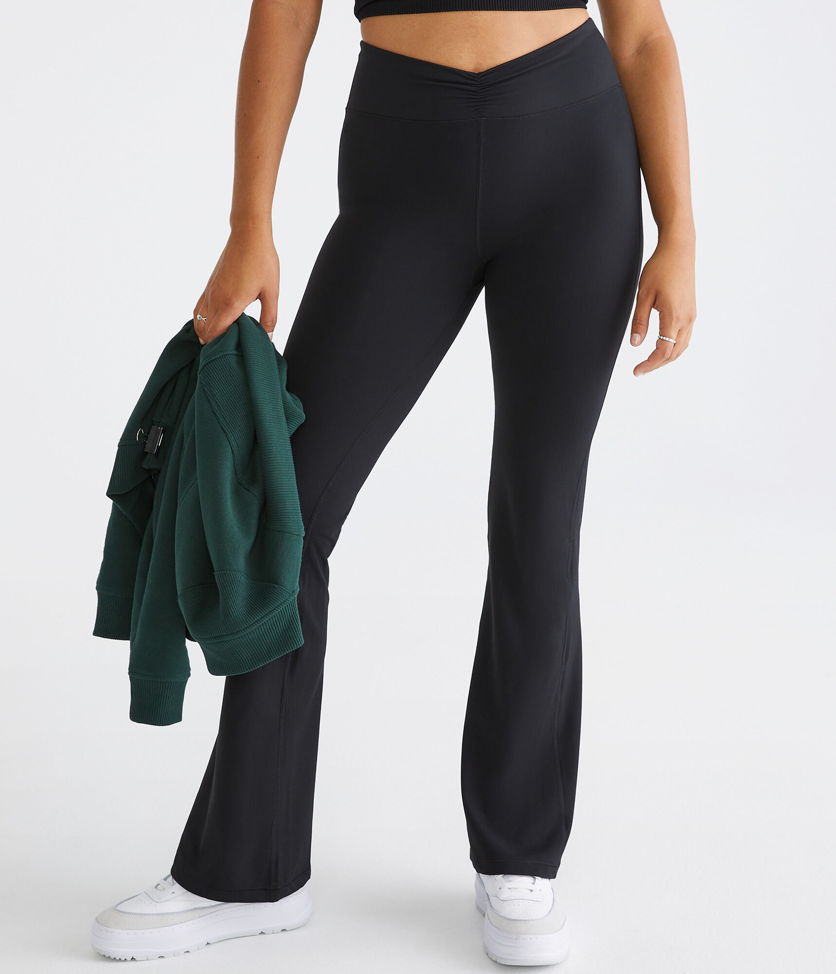 Air Soft High-Rise Cinch Flare Leggings