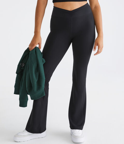 Air Soft High-Rise Cinch Flare Leggings Air Soft High-Rise Cinch Flare Leggings