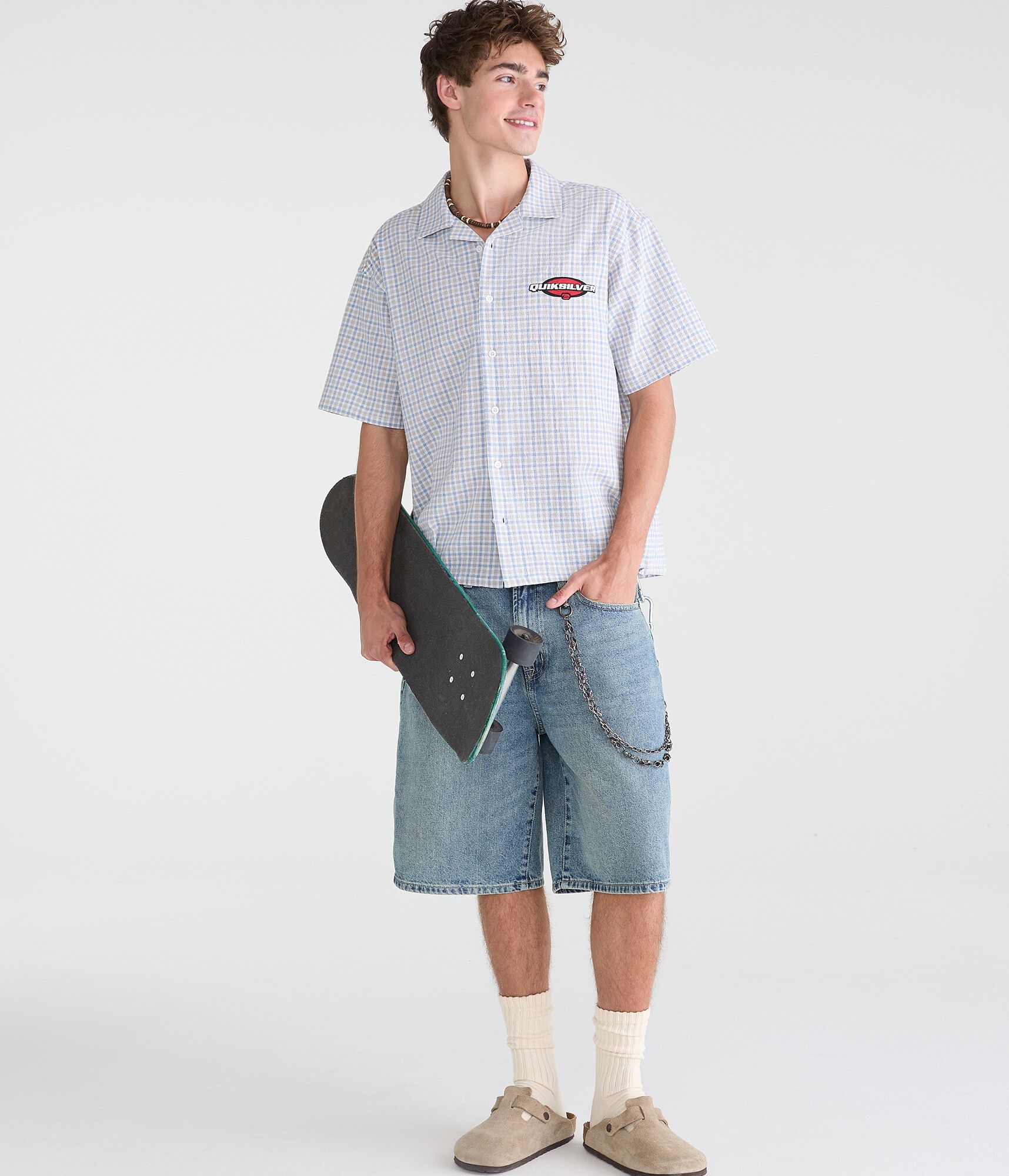 Quiksilver Baggy Denim Shorts 11"