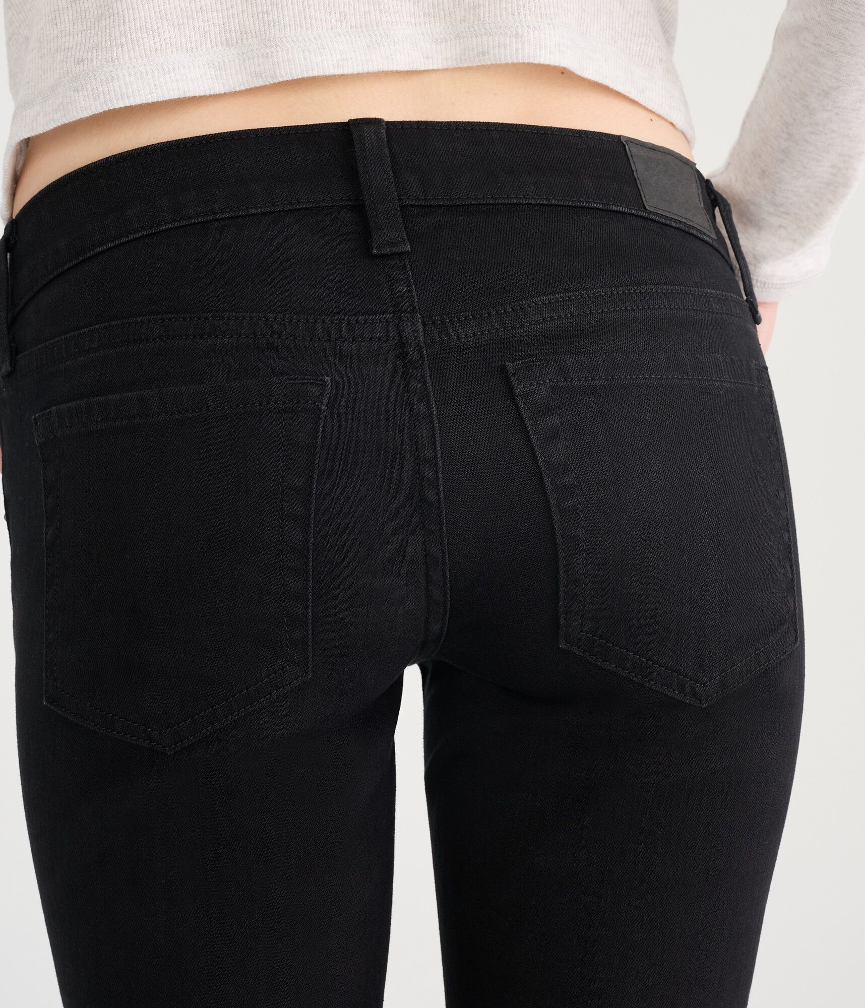 Low-Rise Flare Jean