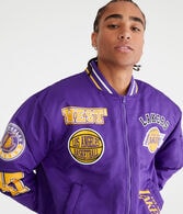 Los Angeles Lakers Basketball Bomber Jacket
