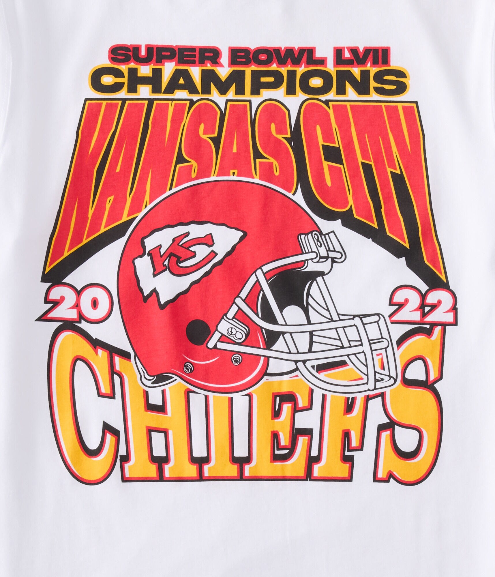Kansas City Chiefs Super Bowl Champs Relaxed Graphic Tee