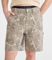 Forest Camo Carpenter Shorts 8"
