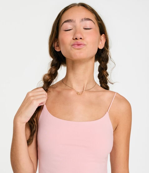 Aéropostale Seriously Soft Cropped Bungee Cami