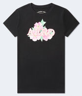Aero Floral Logo Appliqué Graphic Tee