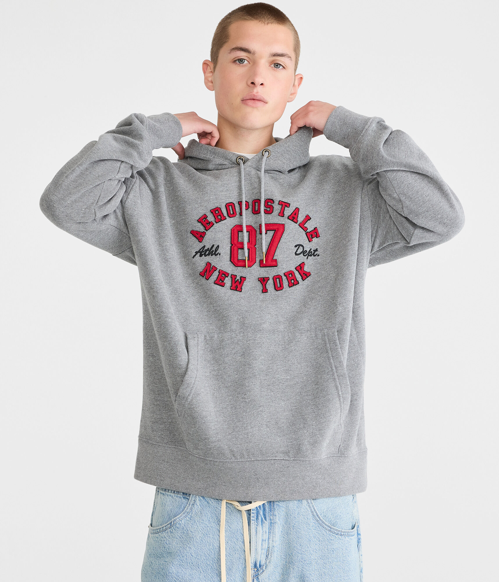 Aeropostale 87 Heritage Pullover Hoodie