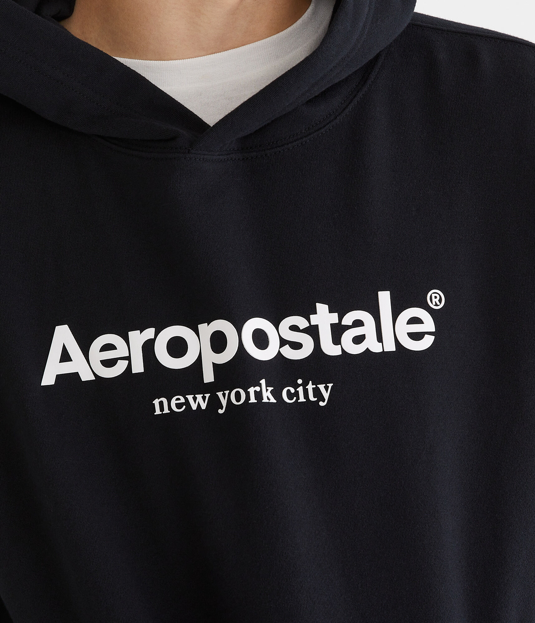 Aeropostale Logo Heritage Pullover Hoodie