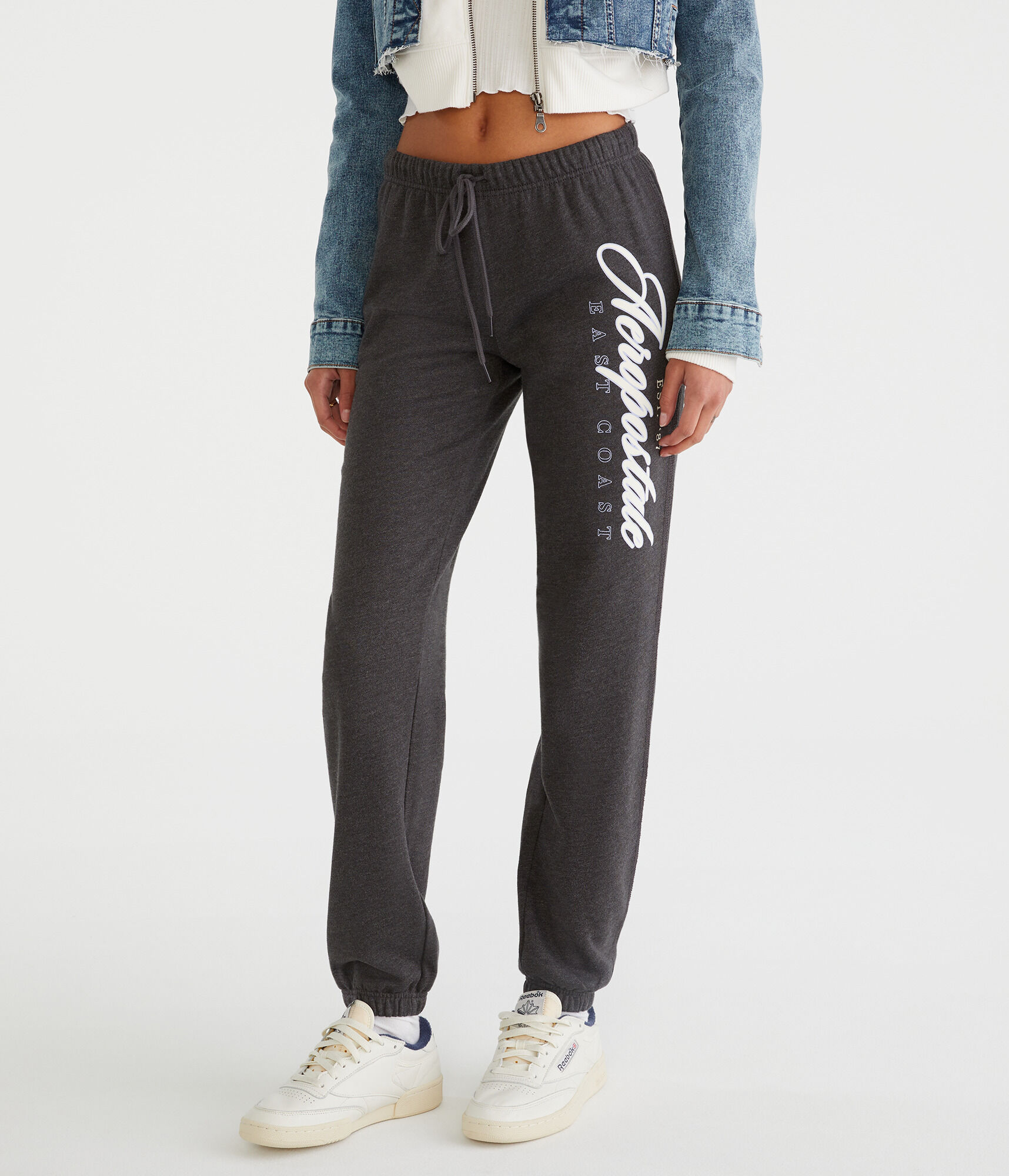 Stop Looking Sweatpants With Writing On The Back Oversized Limited