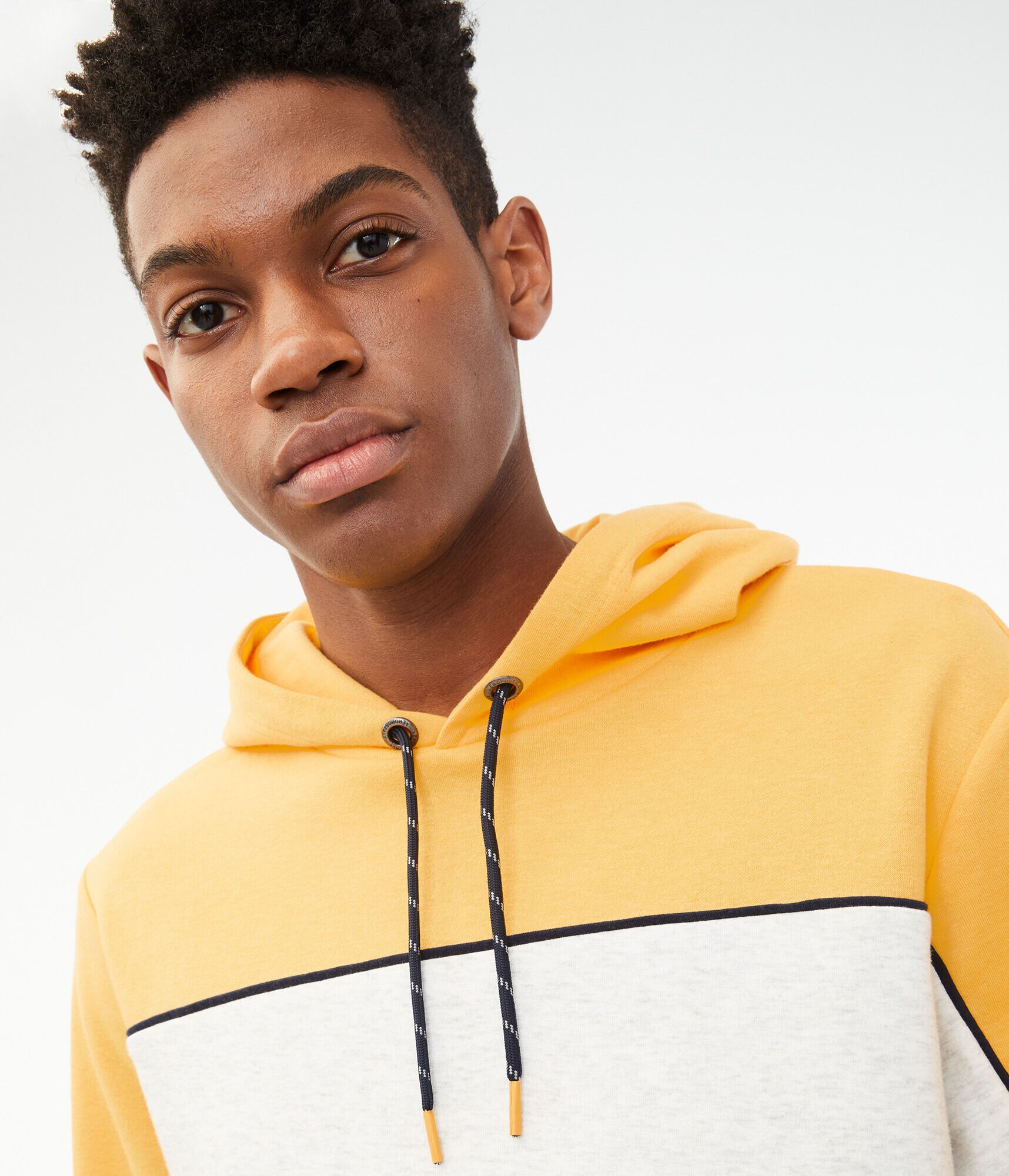 Colorblock Tech Fleece Pullover Hoodie