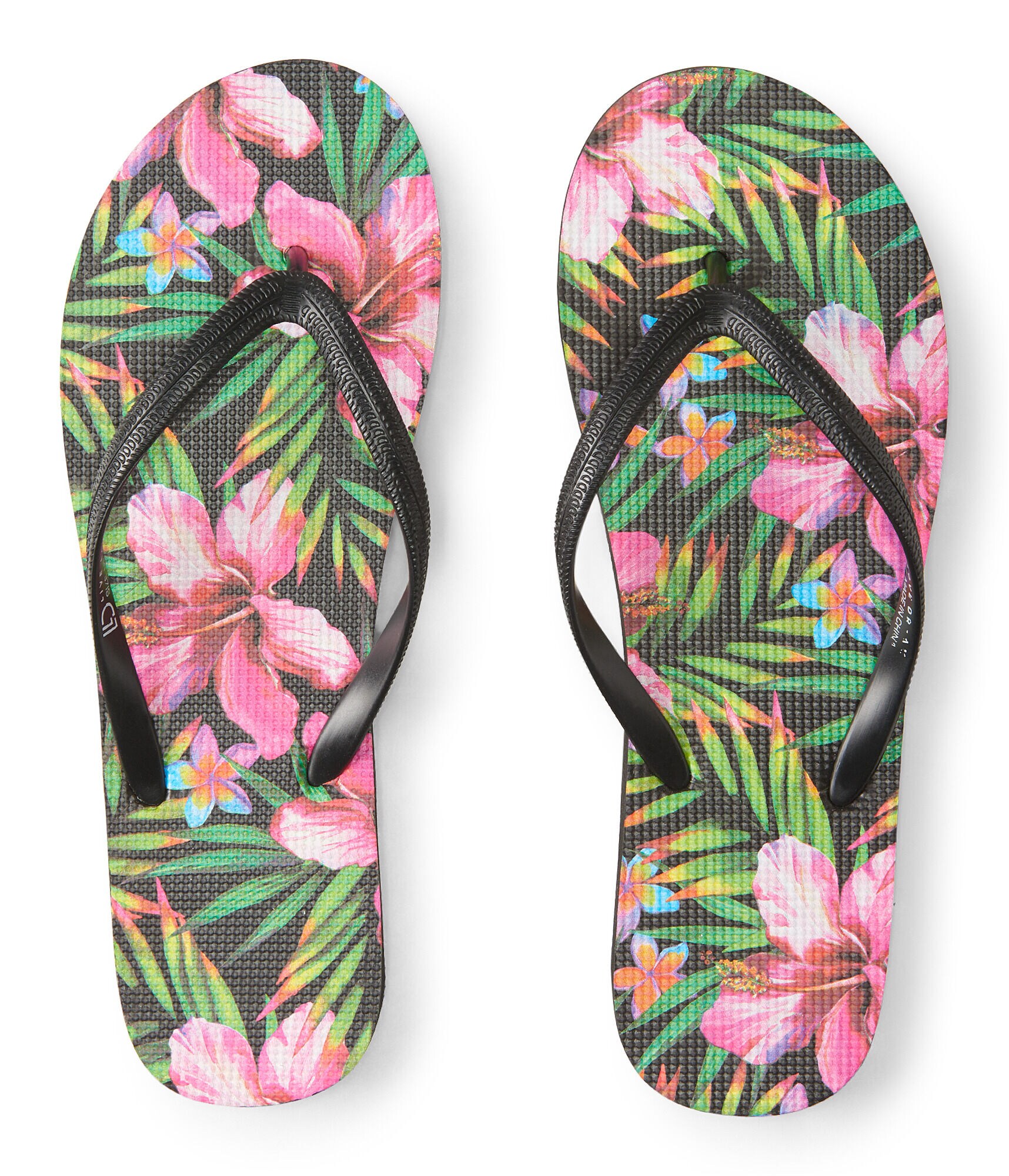 LLD Tropical Floral Flip-Flop