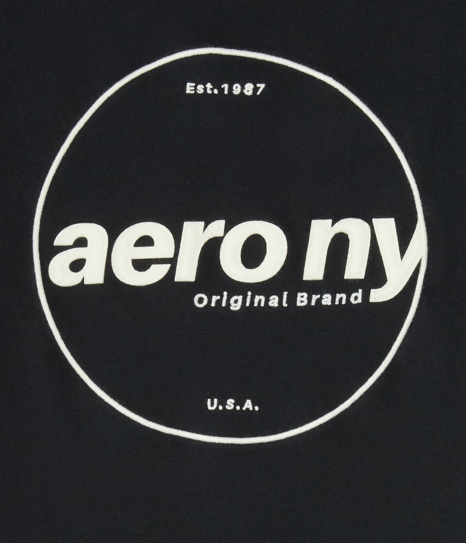 Aero NY Circle Appliqué Graphic Tee