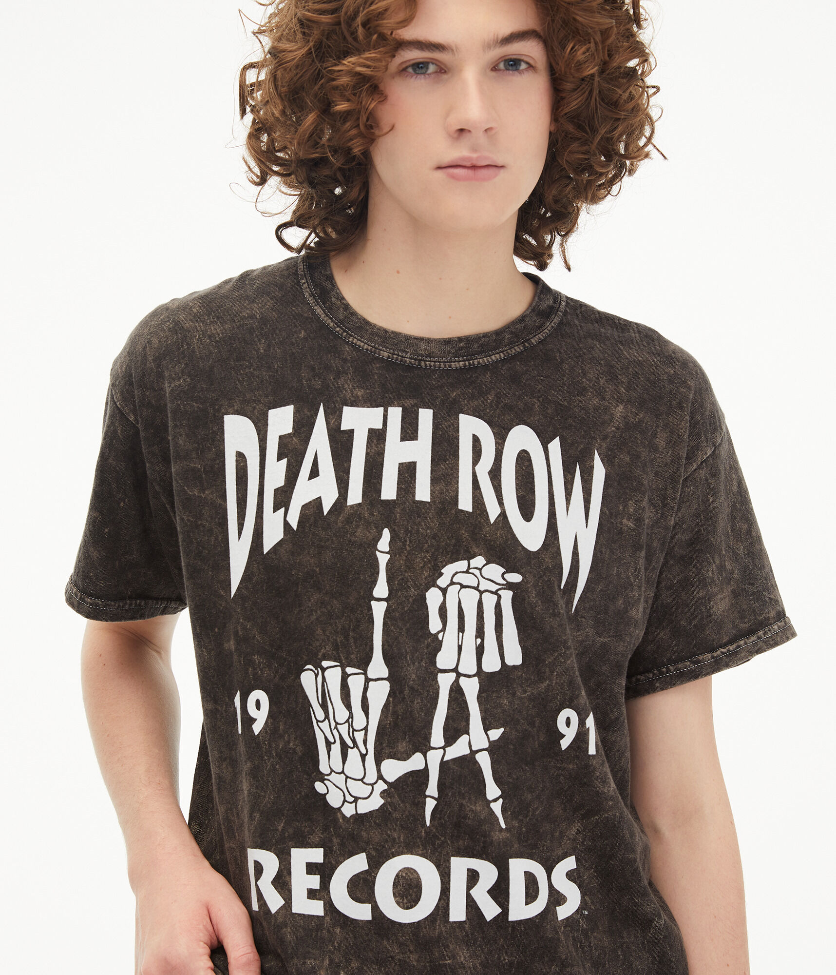 death row records graphic tee