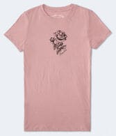 Aeropostale Rose Graphic Tee