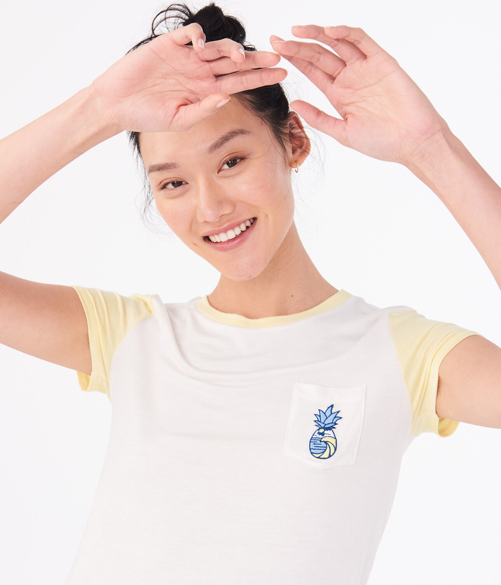 Seriously Soft Pineapple Graphic Girl Tee