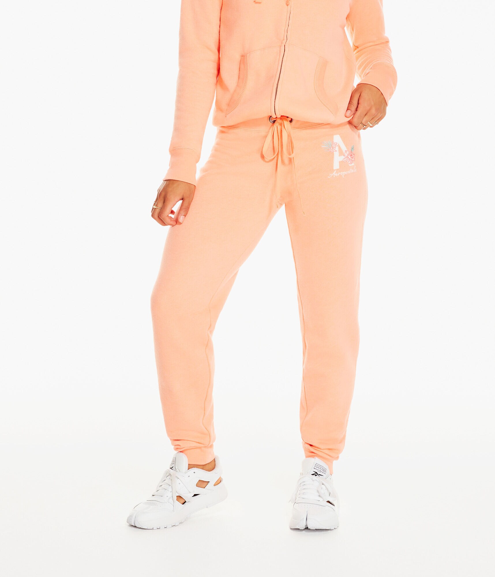 Aeropostale Tropical Flower Jogger Sweatpants