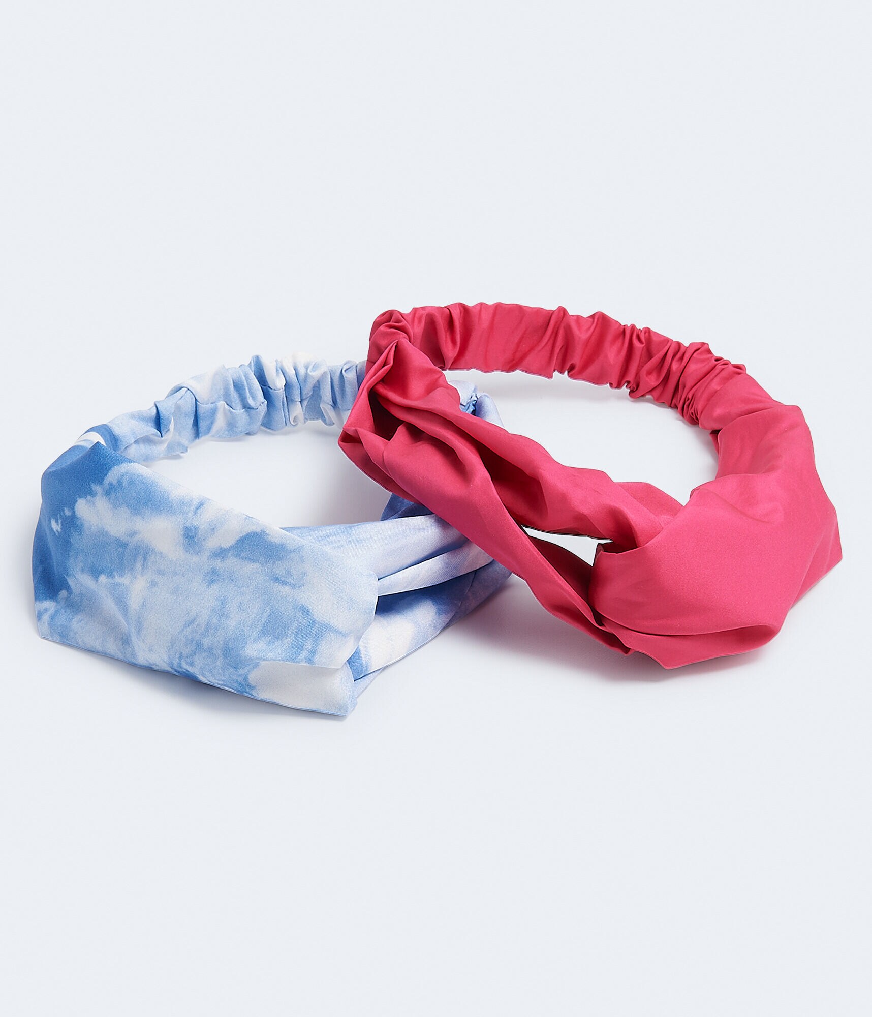 Tie-Dye &amp; Solid Headband 2-Pack