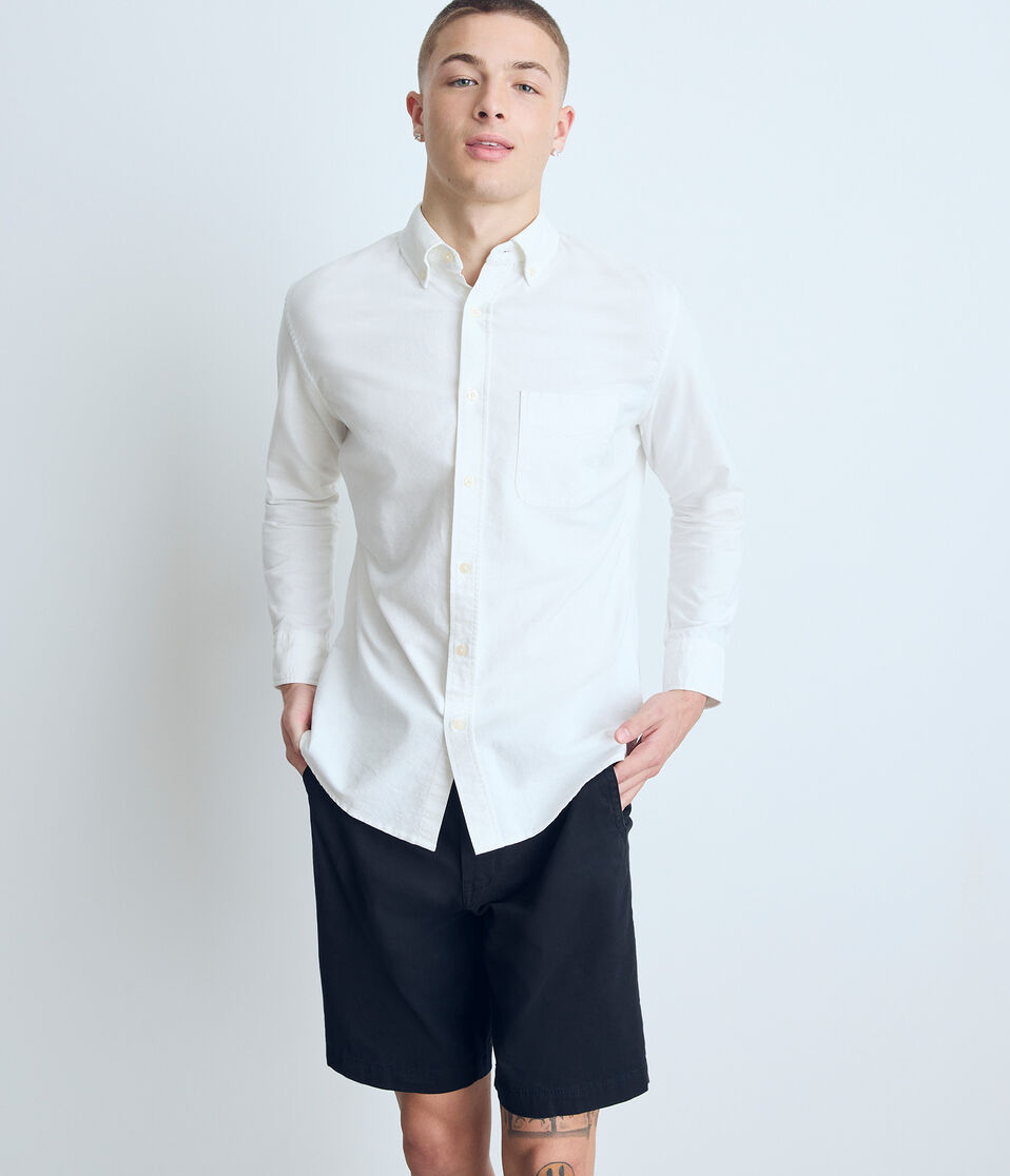 Long Sleeve Oxford Uniform Shirt