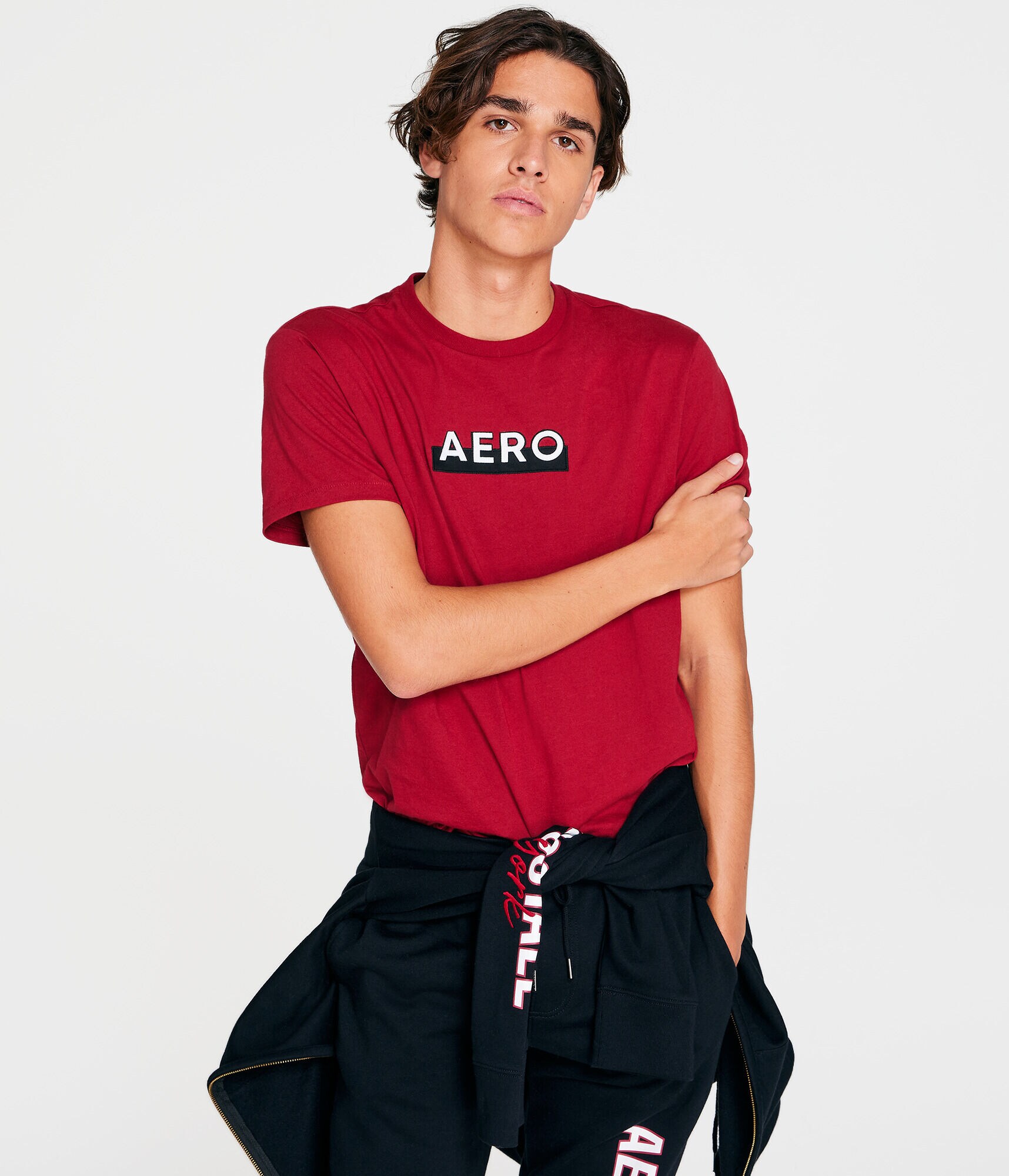 Aero Box Logo Appliqu&eacute; Graphic Tee