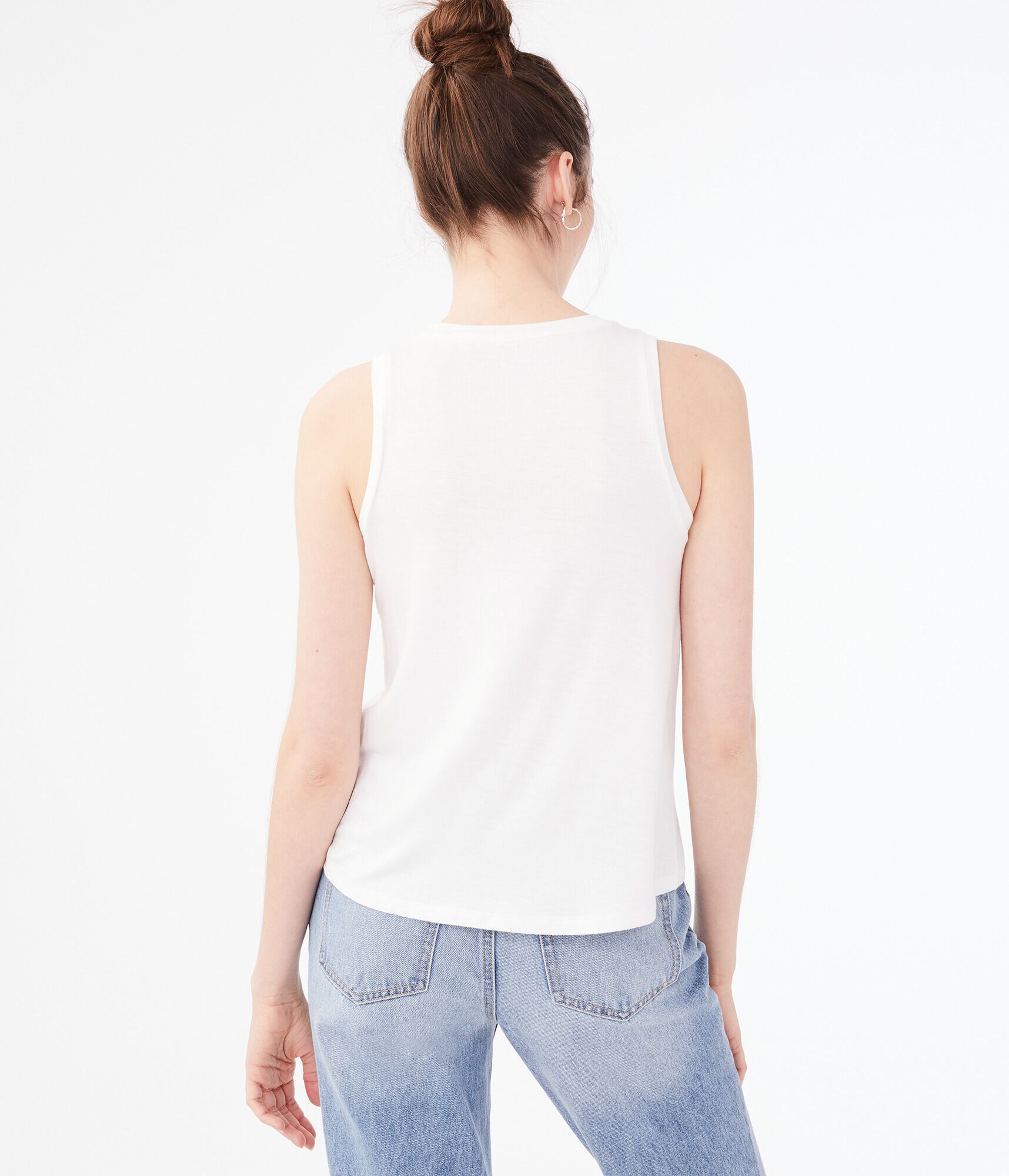 Seriously Soft Floral Embroidered Tank