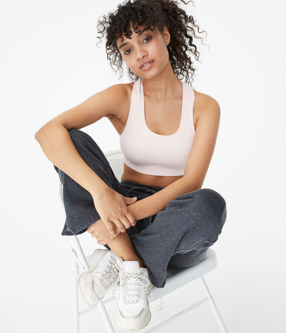 Seriously Soft Seamless Racerback Sports Bra