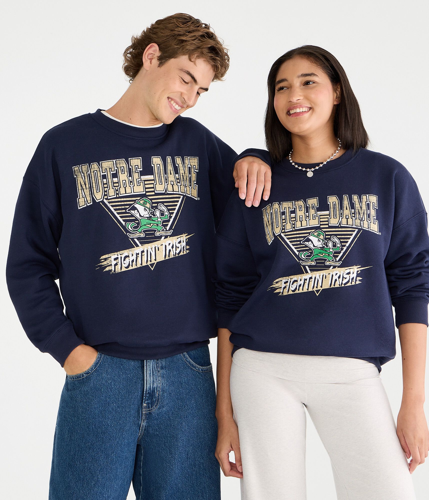 Notre Dame Fightin' Irish Crew Sweatshirt
