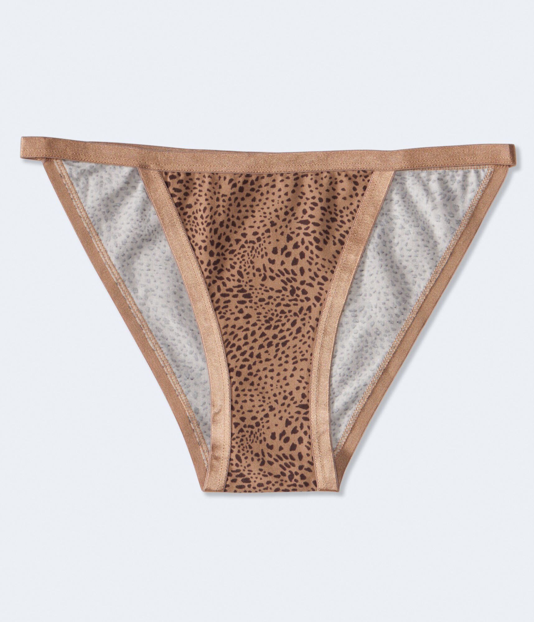 Animal Print String Bikini