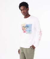 Long Sleeve Tropical Fever Graphic Tee