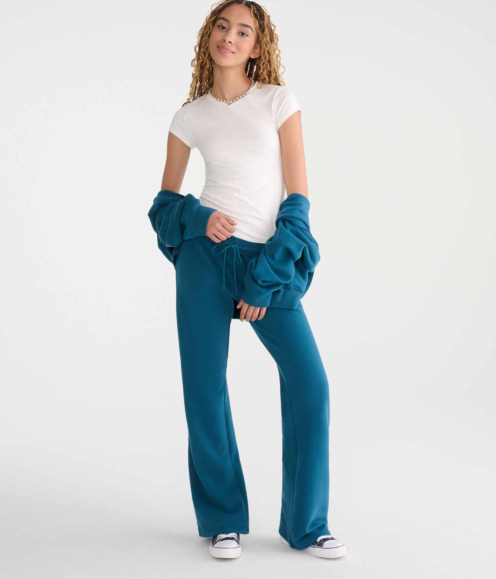 Cloud Soft High-Waisted Bootcut Sweatpants