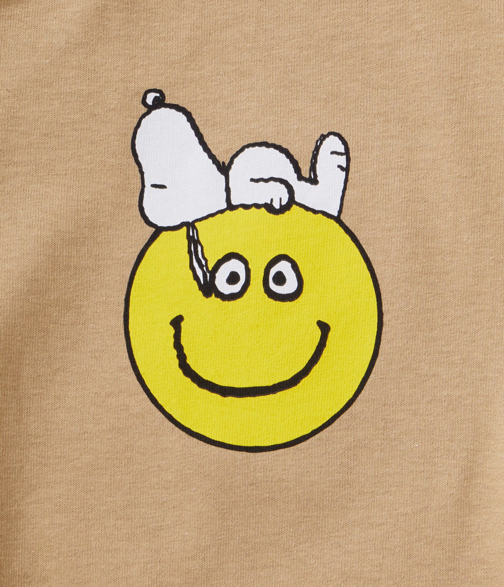 Snoopy Smiley Face Graphic Tee