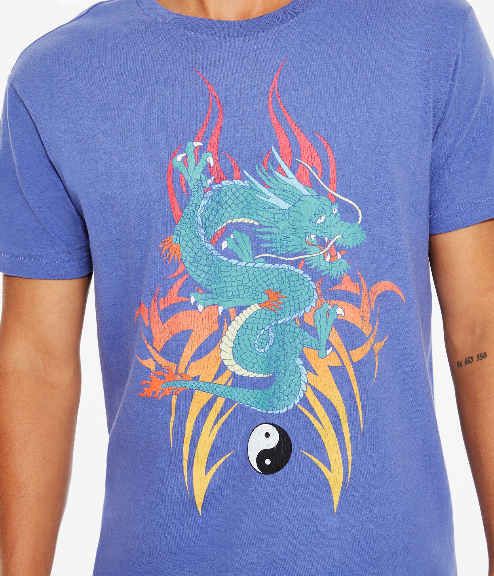 Dragon Yin Yang Graphic Tee