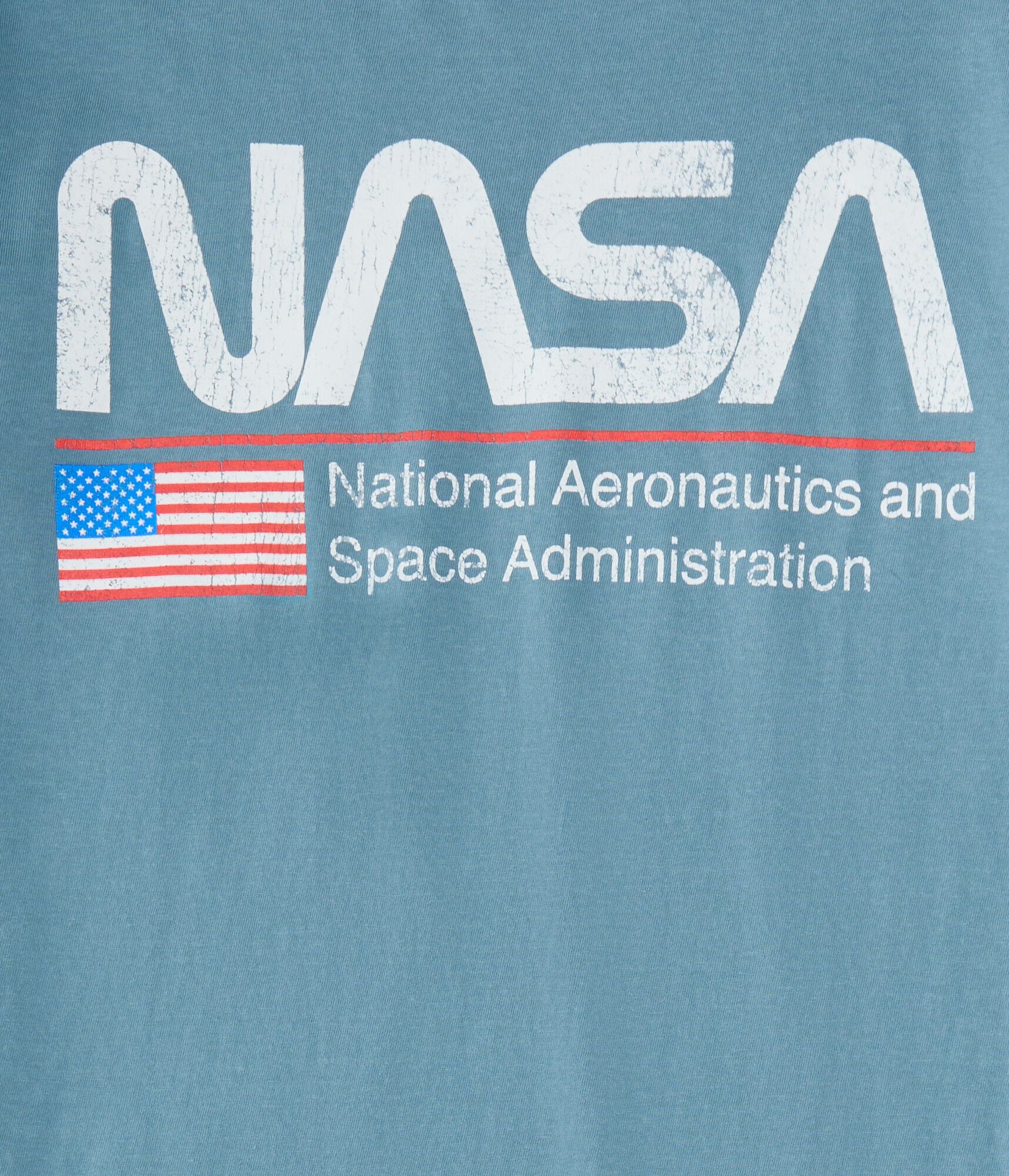 NASA Flag Relaxed Graphic Tee