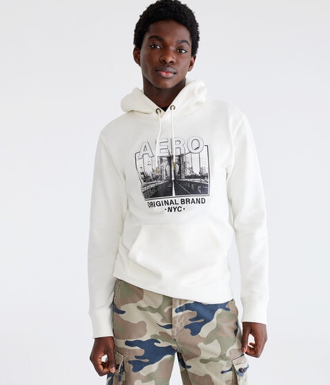Aero Bridge Image Pullover Hoodie
