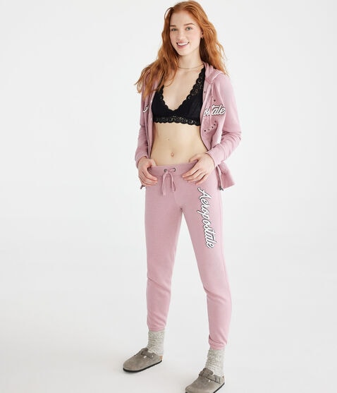 Aeropostale Script Jogger Sweatpants Aeropostale Script Jogger Sweatpants