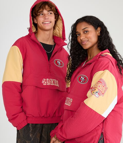 San Francisco 49ers Hooded Sideline Jacket San Francisco 49ers Hooded Sideline Jacket