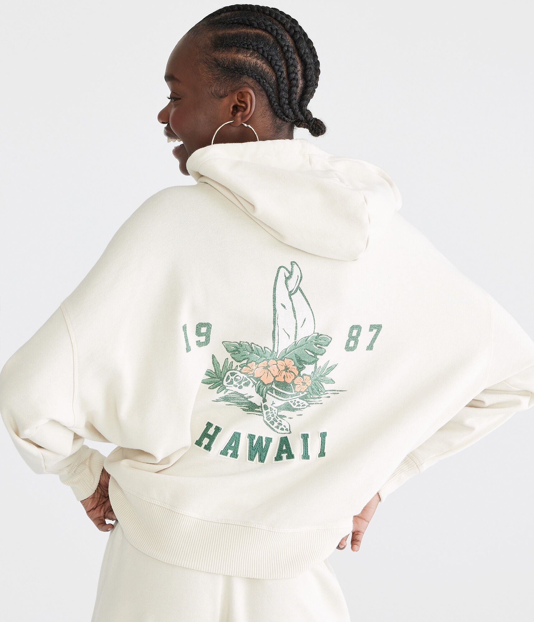 Destination Oversized Full-Zip Hoodie
