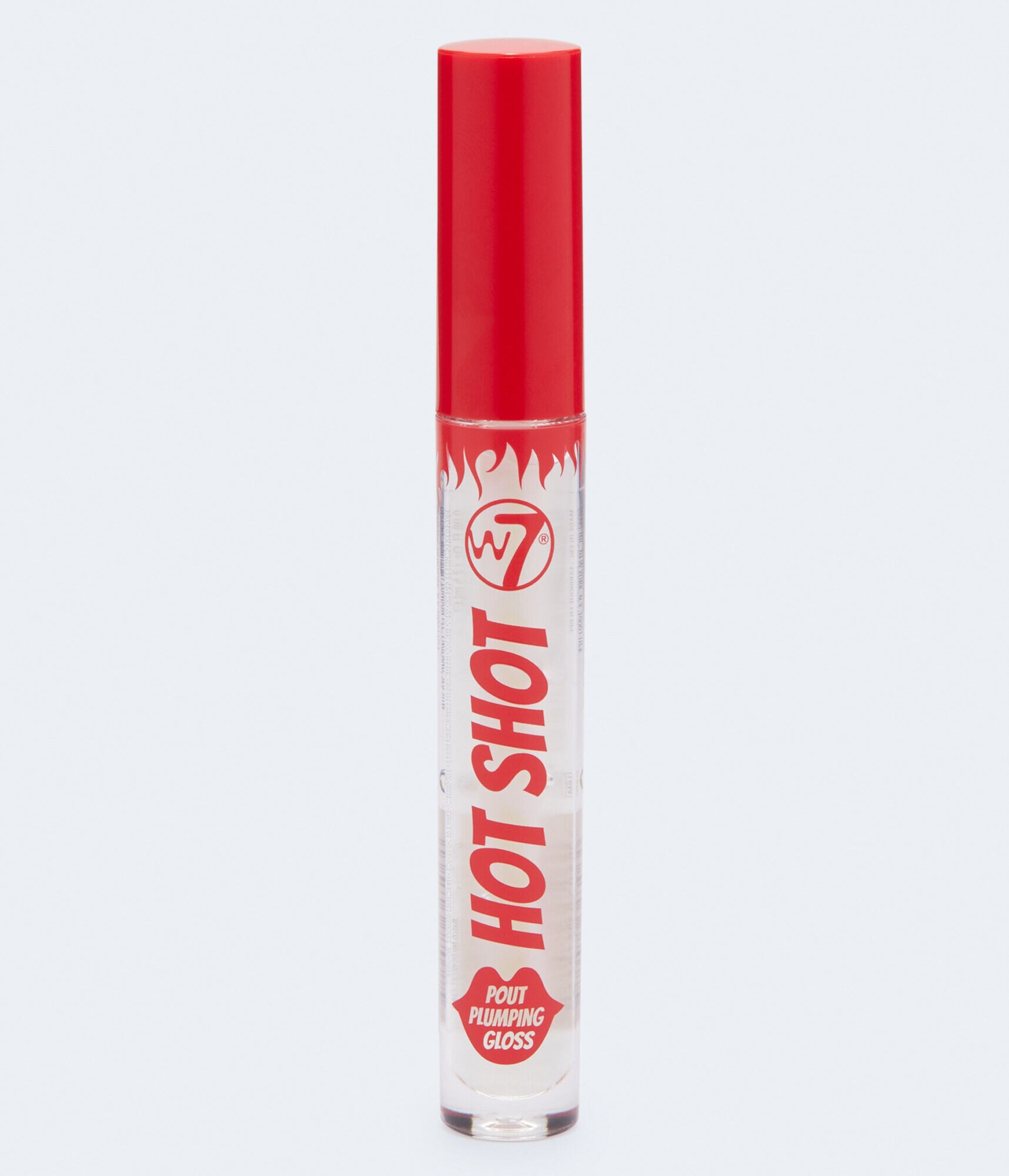 W7 Hot Shot Plumping Lip Gloss - Clear