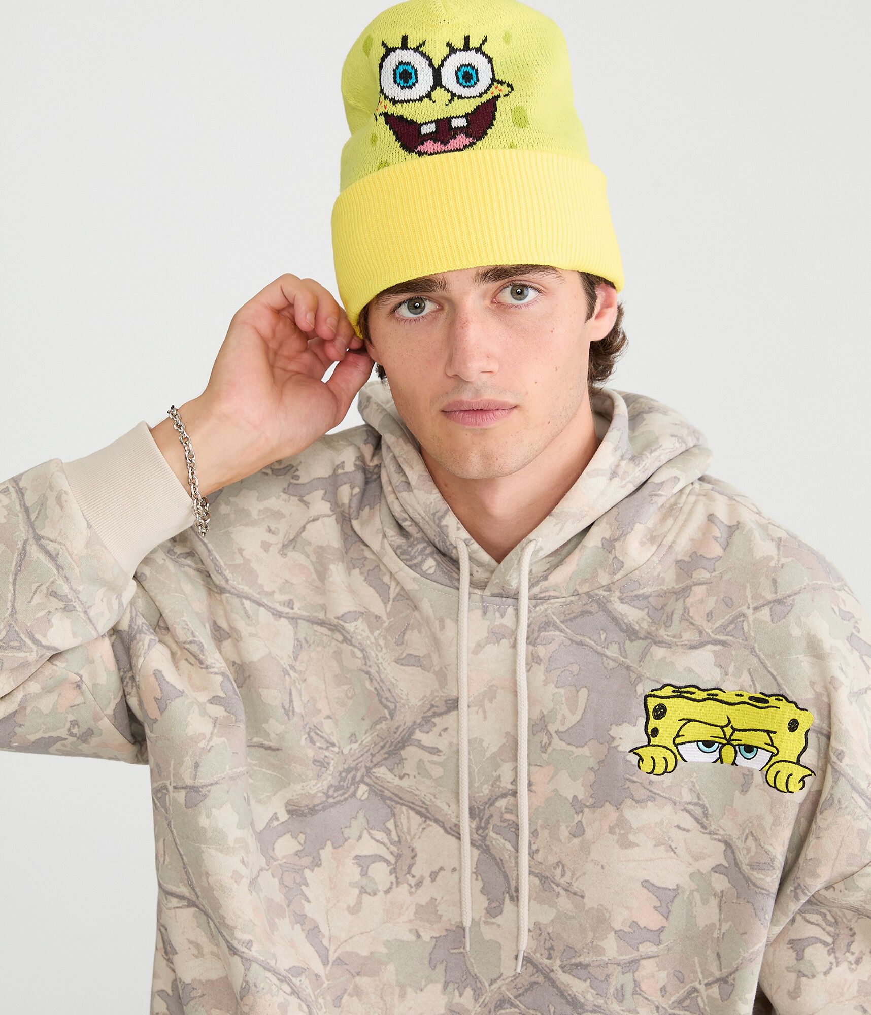 SpongeBob x Aero SpongeBob Face Beanie